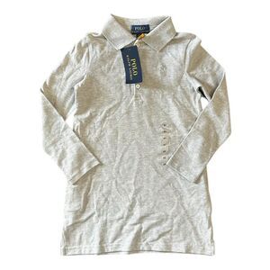 Grey Slub Jersey Henley Shirt Polo Ralph Lauren